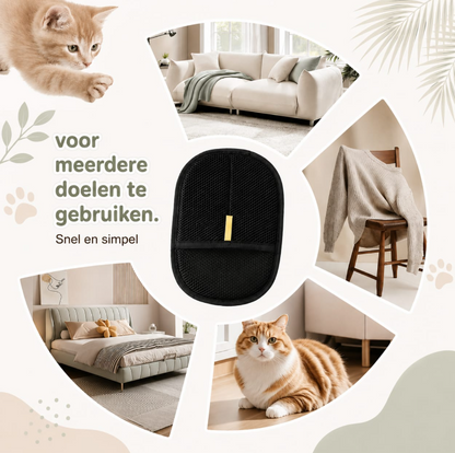 pawtique Haar-handschoen