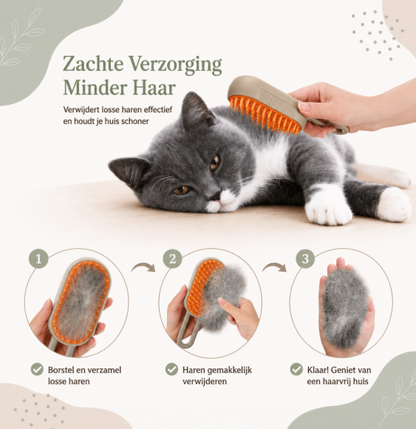 Pawtique Stoomborstel