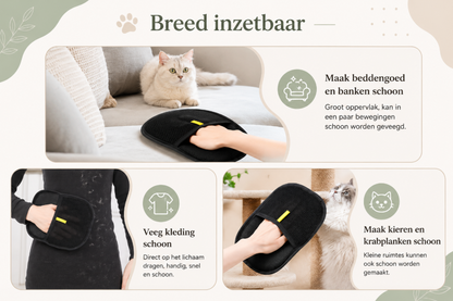 pawtique Haar-handschoen