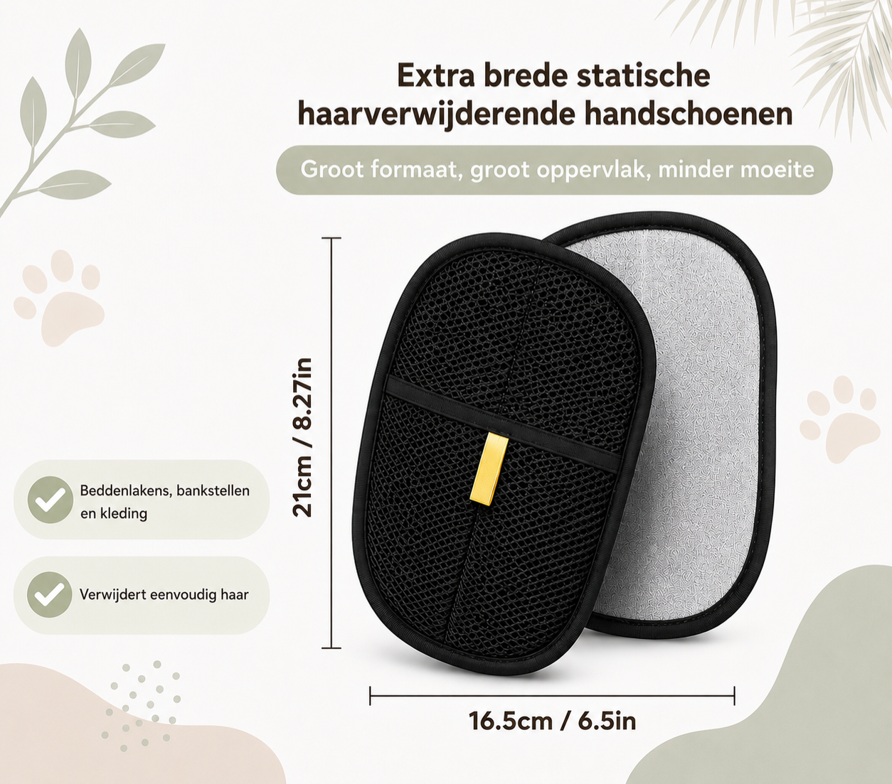 pawtique Haar-handschoen